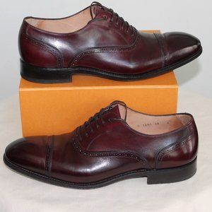 Salvatore Ferragamo Mens Lace-Ups US size 11 Cordovan color Special edition